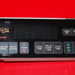 Part # 8053446, 6610119 Whirlpool Gas Oven Electronic Control Board (used, overlay fair - Black)