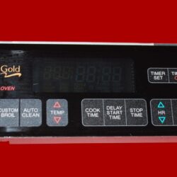 Part # 8053446 | 6610119 | Whirlpool Gas Oven Control Board (overlay fair - Black)