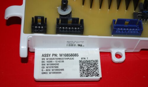 Part # W10858085    Kenmore Washer Electronic Control Board (used)