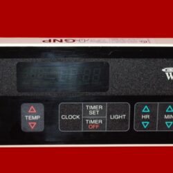 Part # 8053929, 6610188 Whirlpool Gas Oven Electronic Control Board (used, overlay fair - Black)