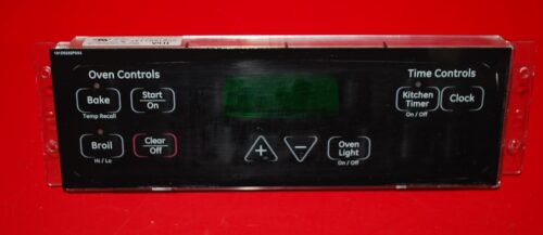 Part # WB27T10818, 191D3776P009 GE Oven Electronic Control Board (used, overlay poor- Black)