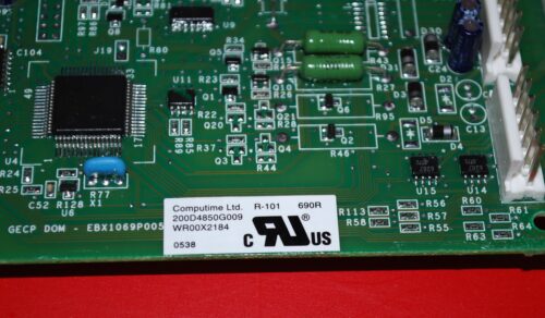 Part # 200D4850G009, WR00X2184    GE Refrigerator Electronic Control Board (used)