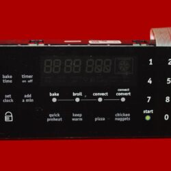 Part # 316560105 Frigidaire Oven Control Board (overlay fair - Black)