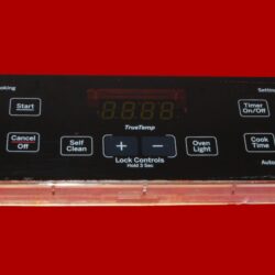 GE Oven Control Board - 164D8450G173 | WB27X29091 (overlay good - Black)