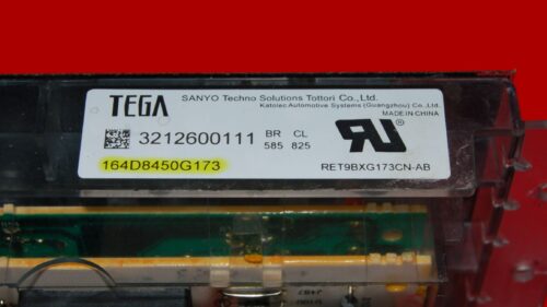 GE Oven Control Board - 164D8450G173 | WB27X29091 (overlay good - Black)