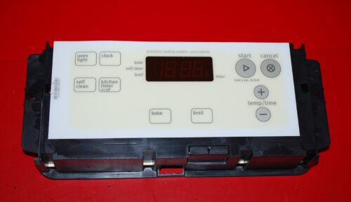 Part # W10236239 Maytag Oven Electronic Control Board (used, overlay good - Yellow/White)