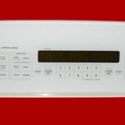 Part # WB36T10612, WB27T10429, 164D4778P002 GE Oven Control Panel And Board (used, overlay good - Bisque)