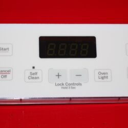 Part # 164D8450G173 GE Oven Electronic Control Board (used, overlay good - Yellow/White)