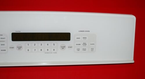 Part # WB36T10612, WB27T10429, 164D4778P002 GE Oven Control Panel And Board (used, overlay good - Bisque)