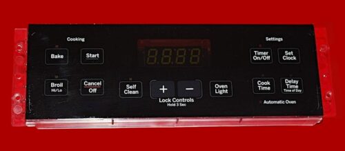 Part # WB27X29091 | 164D8450G173 | GE Oven Control Board (overlay good - Black)
