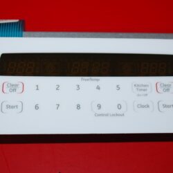 Part # WB27T11148, 164D4778P032 GE Oven Electronic Control Board (used, overlay good - White)