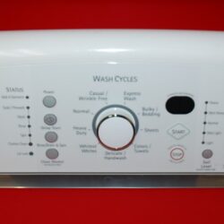 Part # W10171206, W10131867 Kenmore Washer Control Panel And User Interface Board (used, condition good - White)