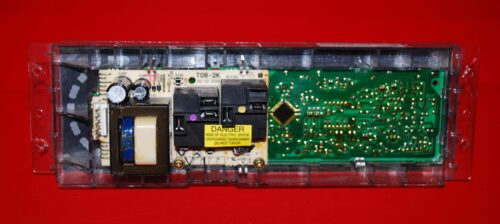 Part # 191D2818P003, WB27T10231 GE Oven Electronic Control Board (used, overlay poor - Dark Gray)