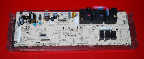 Part # 164D8496G036, WB27X25322 GE Oven Electronic Control Board (used, overlay good - White)