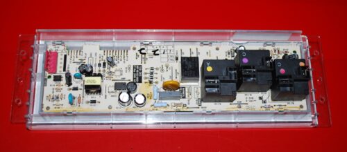 Part # WB27T10816, 191D3776P007 GE Oven Electronic Control Board (used, overlay fair - Yellow)