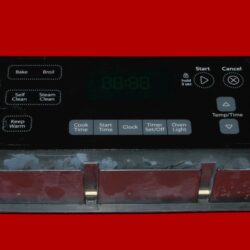 Whirlpool Oven Control Board -W10834004 | W11122551 (overlay fair - Black)