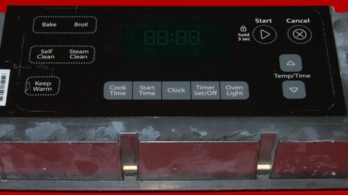 Whirlpool Oven Control Board -W10834004 | W11122551 (overlay fair - Black)