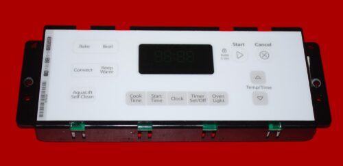 Part # W10348708 Whirlpool Oven Electronic Control Board (used, overlay good - White)