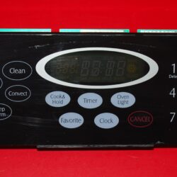 Part # 8507P357-60, WPW10141425 Maytag Oven Electronic Control Board (used, overlay poor - Black)