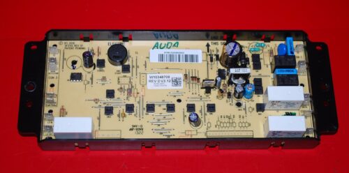 Part # W10348708 Whirlpool Oven Electronic Control Board (used, overlay good - White)