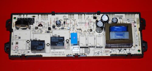 Part # 183D8083P007, WB27K10148 GE Gas Oven Electronic Control Board (used, overlay fair - Bisque)