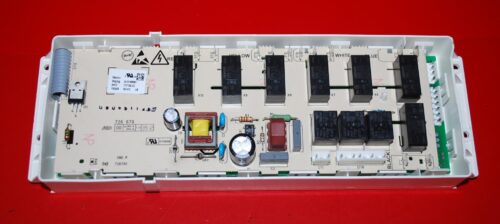 Part # W10166967 Maytag Oven Electronic Control Board (used, overlay fair - White)