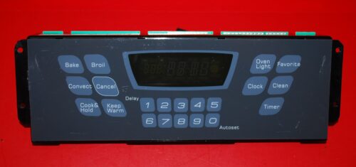 Part # 8507P293-60 Maytag Oven Electronic Control Board (used, overlay poor - Dark Gray)