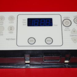 Part # 9762204 Whirlpool Oven Electronic Control Board (used, overlay fair - Yellow)