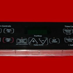 Part # WB27T11279 | 164D8450G020 | GE Oven Control Board (overlay fair - Black)