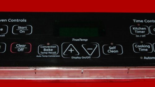 Part # WB27T11279 | 164D8450G020 | GE Oven Control Board (overlay fair - Black)