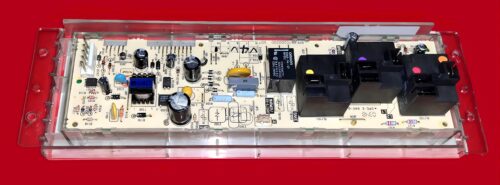 Part # WB27T10468 | 191D3776P003 - $GE Oven Control Board (used, overlay fair - Dark Gray)