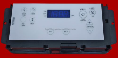 Part # WPW10173537 | W10173537 | Whirlpool Oven Control Board (overlay excellent - White)