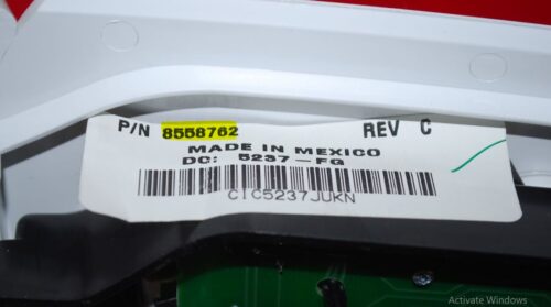 Part # 8558762, 8559430 Kenmore Dryer Panel And User Interface Board (used, condition good - White)