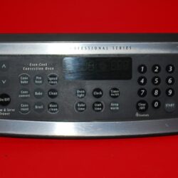 Part # 318313830 , 316418735 Frigidaire Oven Touch Panel And Control Board (used, overlay fair - Stainless Steel/Black)