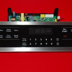 Part # 5304514966, 316474944, 316472807 Frigidaire Oven Touch Panel And Boards (used, overlay good - Stainless Steel/Black)