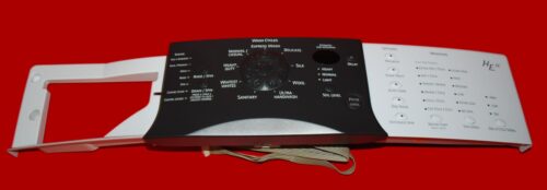 Part # 8181674, WP8181699, 8181699 Kenmore Front Load Washer Panel And User Interface Board (used, condition fair - White)