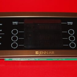 Part # 7912P364-60, 3807W664-70, W10169130 Jenn-Air Oven Touch Panel And Board (used, overlay fair - Copper/Black)