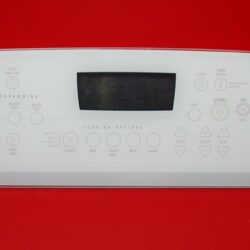 Part # 9758474, 9759558 Whirlpool Oven Switch Membrane And Control Board (used, overlay good - Bisque)
