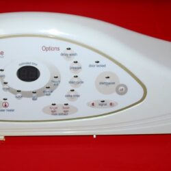 Part # Console 22004440, WP22004257 Maytag Washer Console And Control Board (used, condition fair - White/Yellow)