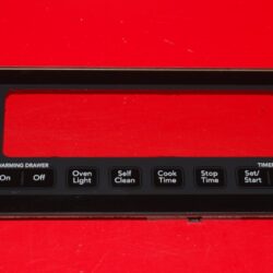 Part # WP9761566, 9761566 Kitchen-Aid Oven Switch Membrane Touchpad (used, overlay good - Black)