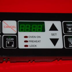 Part # 7601P512-60, WPW10162787 Maytag Oven Electronic Control Board (used, overlay fair - Black)