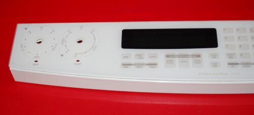 Part # 9781971CC, 9781980 Kitchen-Aid Oven Control Panel And Board (used, overlay good - Bisque)