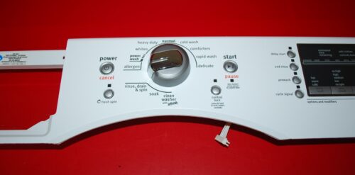 Part # WPW10359218, W10359218, W10362704 Maytag Front Load Washer Control Panel And Board (used, condition fair - White)