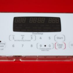 Part # WB27T11351, 164D8496G003 GE Oven Electronic Control Board (used, overlay good - White)
