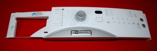 Part # 8183056, 8182150 Maytag Front Load Washer Control Panel And User Interface Board (used, condition good - White)