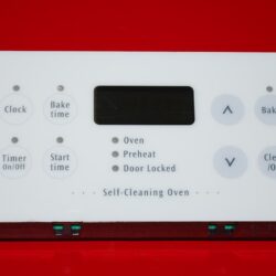 Part # 316418300 Frigidaire Oven Electronic Control Board (used, overlay poor - White)