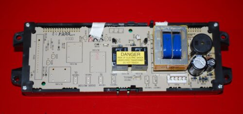 Part # 164D3260P003, WB27K10008 GE Oven Electronic Control Board (used, overlay good - Bisque)