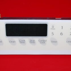 Part # 7601P546-60, WP5701M512-60 Maytag Oven Electronic Control Board (used, overlay fair - Yellow)