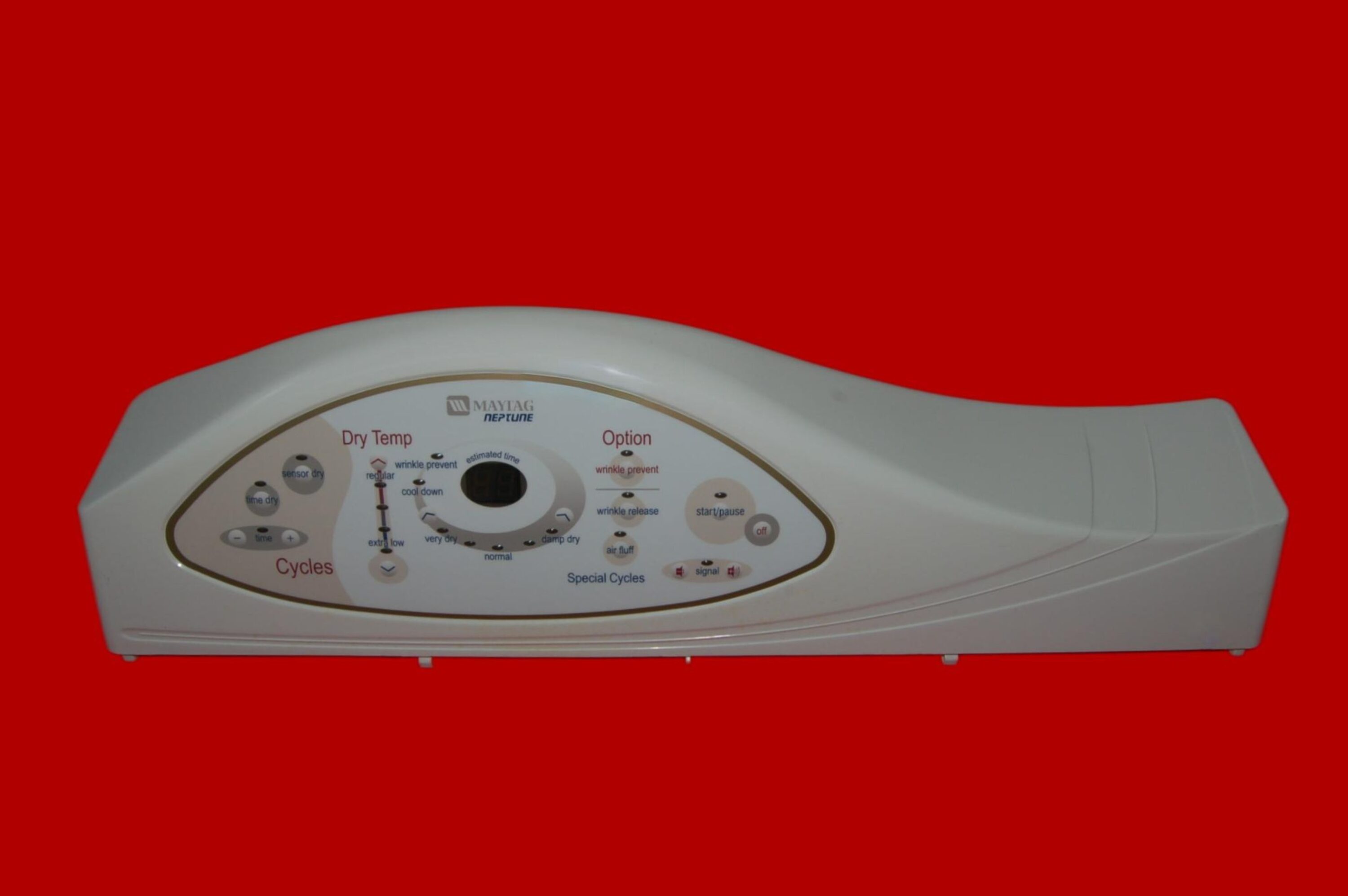 Maytag Dryer Panel And Board 22004444 | 33003028 | OEM Used Tested (condition fair - White)