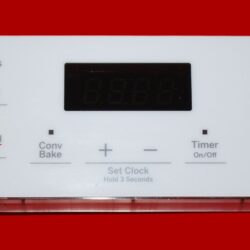 GE Oven Control Board 164D8450G174 | OEM Used Tested (overlay good - White)